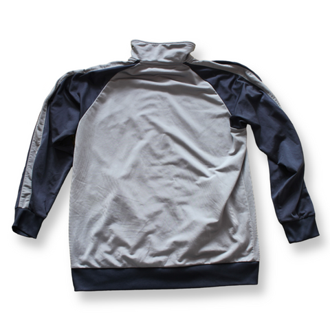 Diadora Vintage Track Jacket Grey/Dark Blue | Size XXL