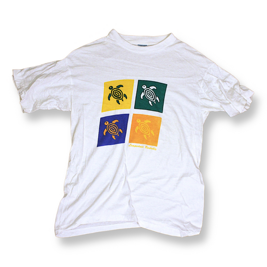 Vintage T-Shirt White Lampedusa | Size M