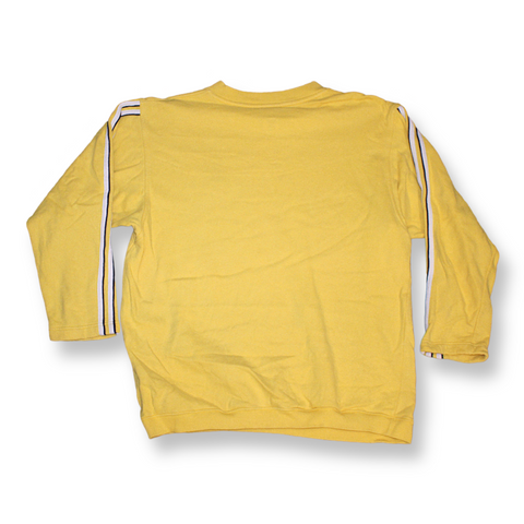 Adidas 90s Vintage Yellow Sweater | Size XL