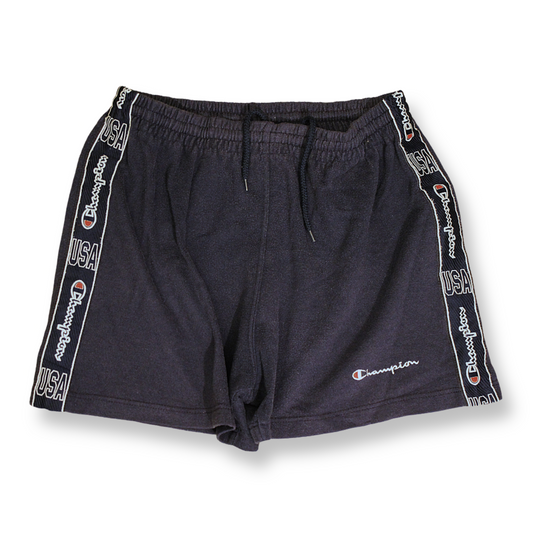 Champion Vintage 90s Shorts Dark Blue | Size L