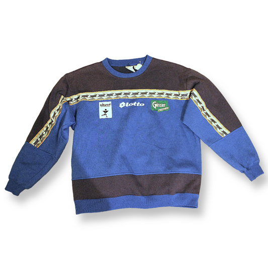 Lotto Vintage Rare Classic Sweater Blue | Size L