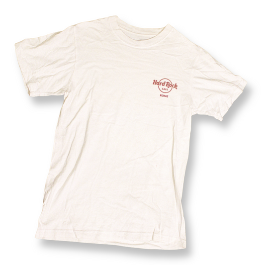 Hard Rock Cafe Vintage Back Print "Rome Italia" T-Shirt | Size S
