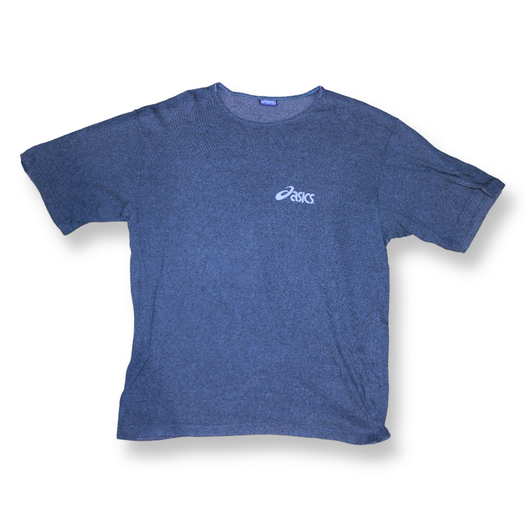 Asics Vintage T Shirt Dark Green Size L