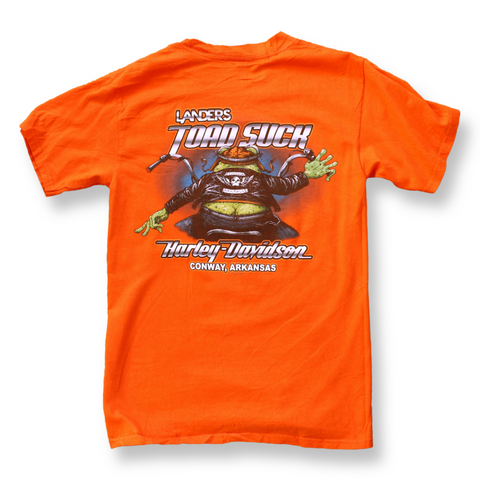 Harley Davidson Toad Suck Arkansas Vintage T-Shirt | Size S