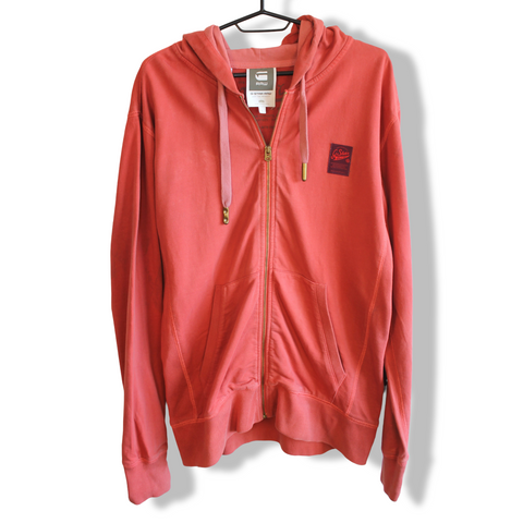 G-Star RAW Premium Core Full-Zip Hooded Sweatshirt | Size L