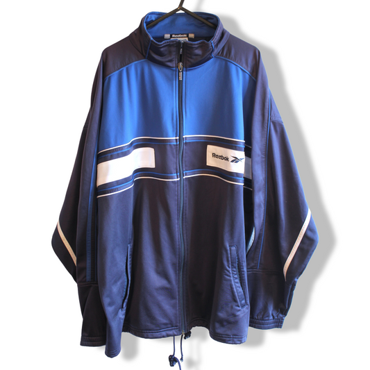 Reebok Vintage Track Jacket Dark Blue | Size XL