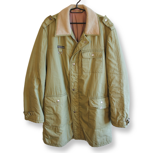 Vintage 90s Jacket Olive | Size XL