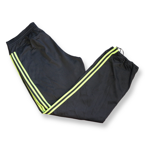 Adidas Vintage Track Pants Black / Neon | Size L