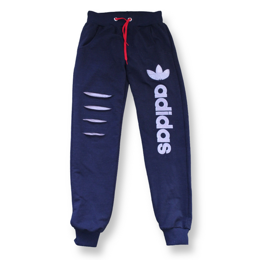 *Adidas Vintage Sweat Pants Dark Blue | Size S