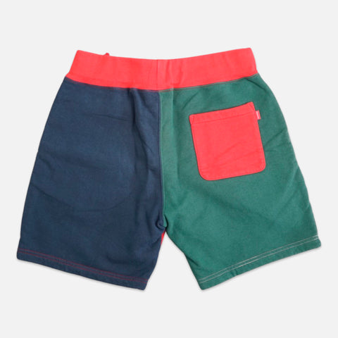 Supreme Logo Colorblocked Sweatshorts