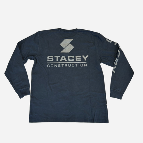 Carharrt x Stacey Logo Herren Shirt blau | Size M
