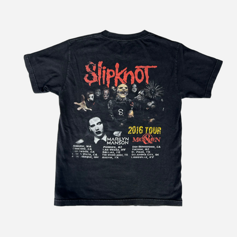 Slipknot Herren T-shirt Maggot schwarz | Size M
