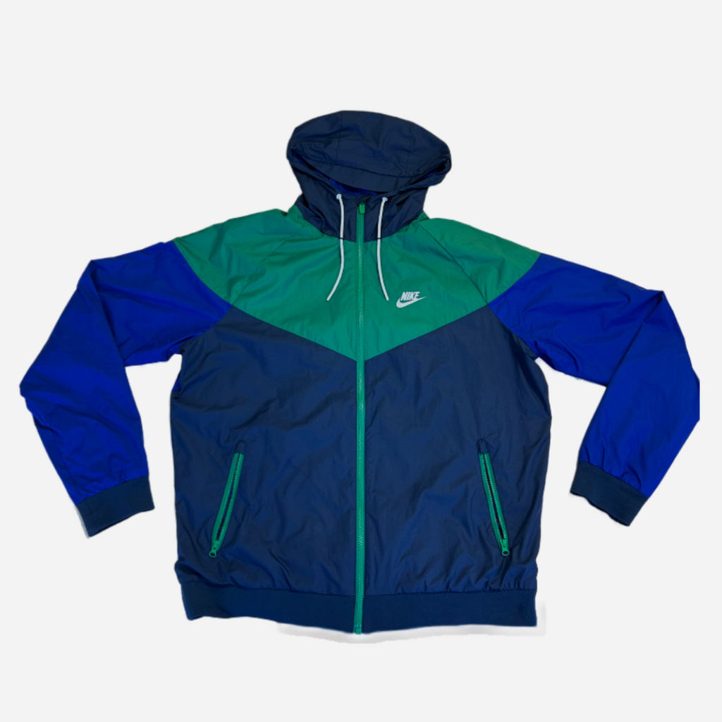 Nike Vintage Rain Jacket blau | Size L