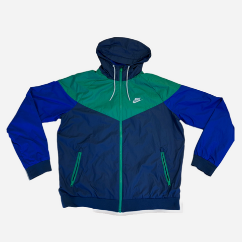 Nike Vintage Rain Jacket blau | Size L