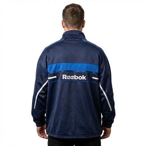 Reebok Vintage Track Jacket Dark Blue | Size XL