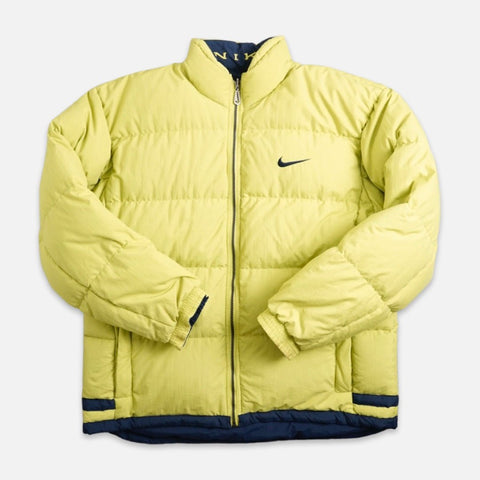 Nike 90s Rare Vintage Reversible Puffer Jacket - DREZZ - Vintage clothes