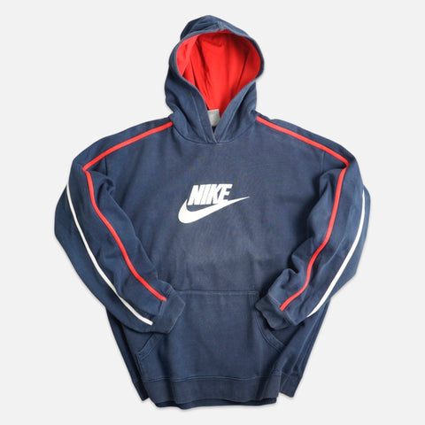 Nike 90s Vintage Spellout Hoodie - DREZZ - Vintage clothes